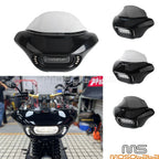 ABS Fairing Windshield w/Bracket & Turn Signal for Softail Street Bob (2018-2023)