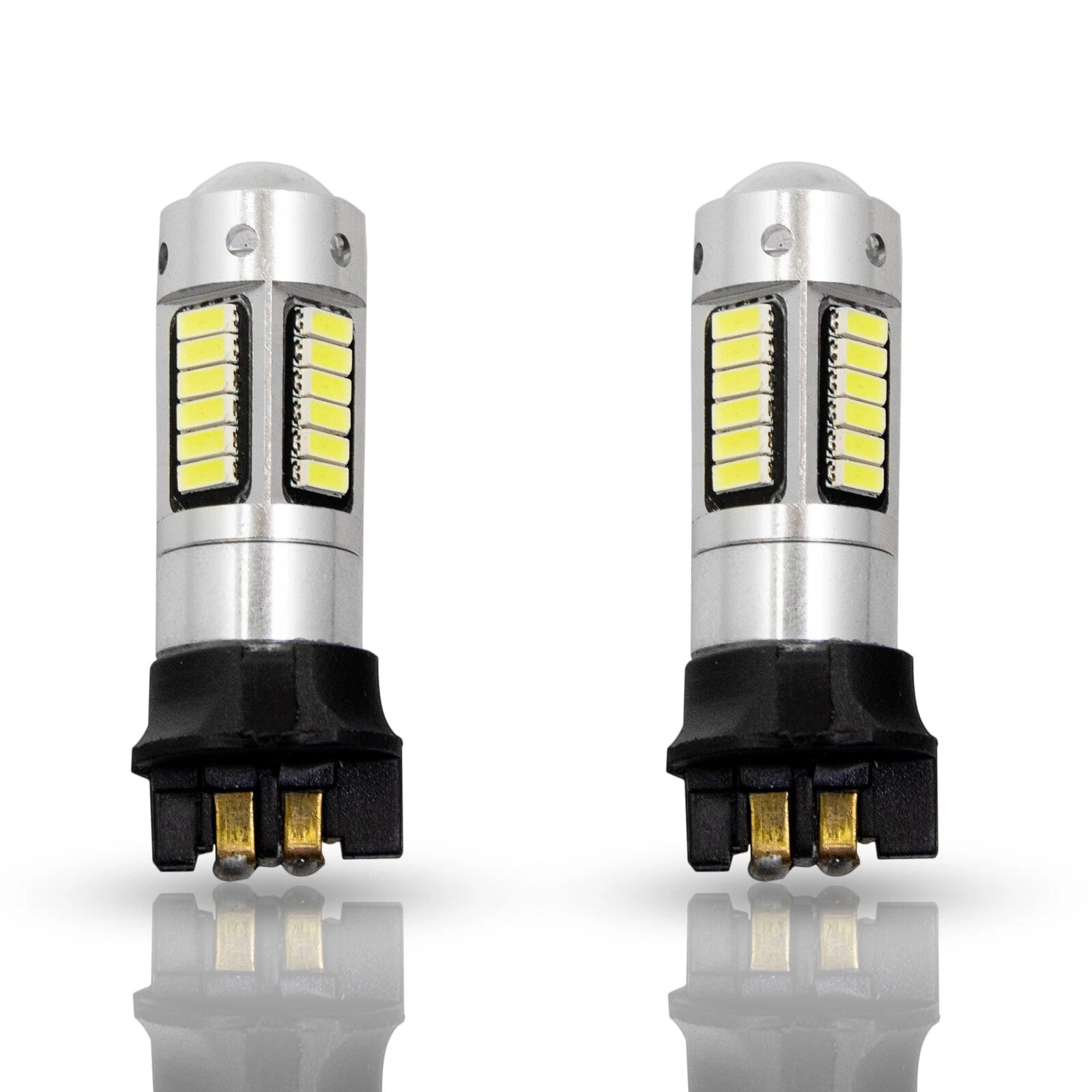 2x 6000K White Error Free PWY24W LED Bulbs for Mercedes (2014-2017)