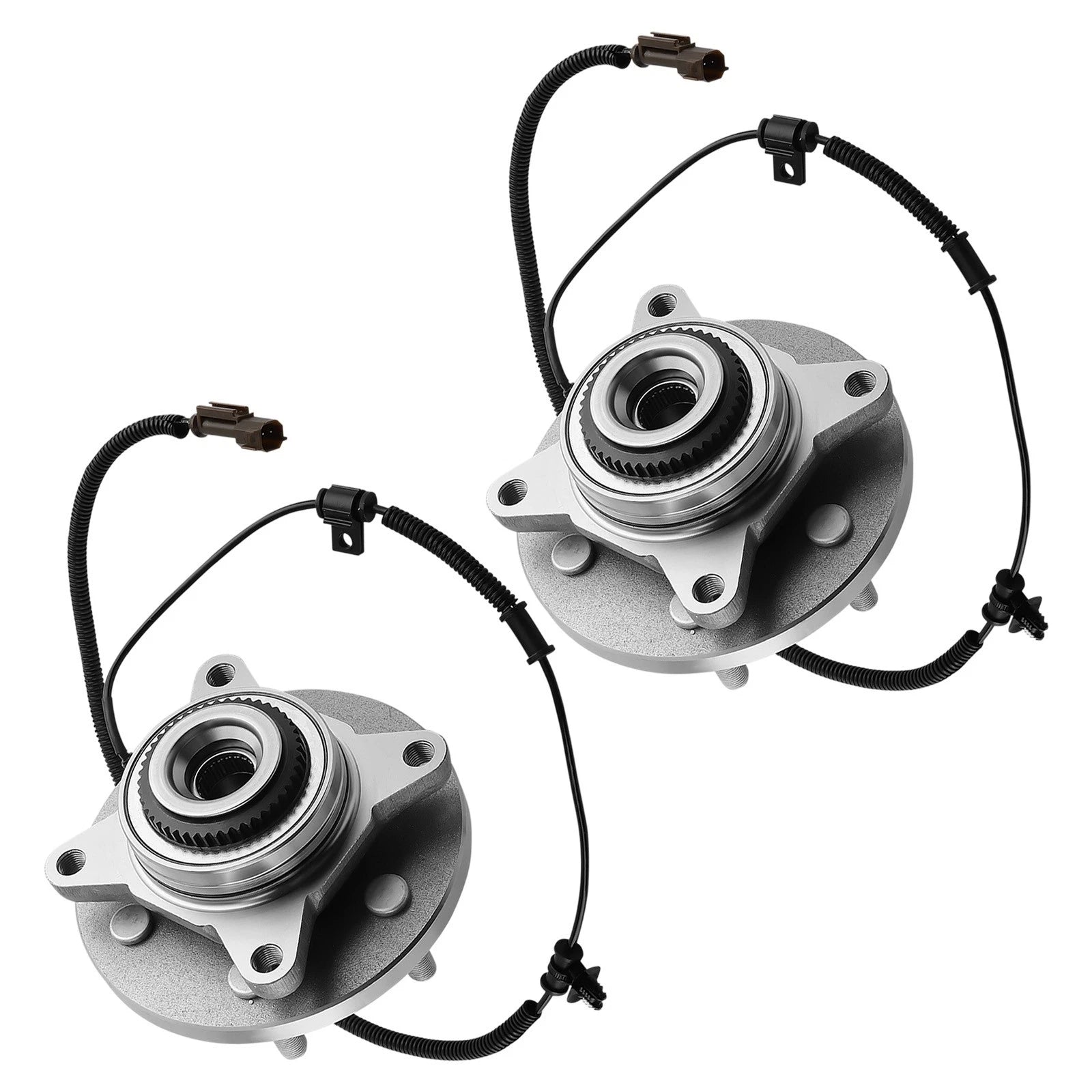 Front Wheel Bearing Hub for F-150 V6 3.5L Flex 4WD (2015–2017) BR931007