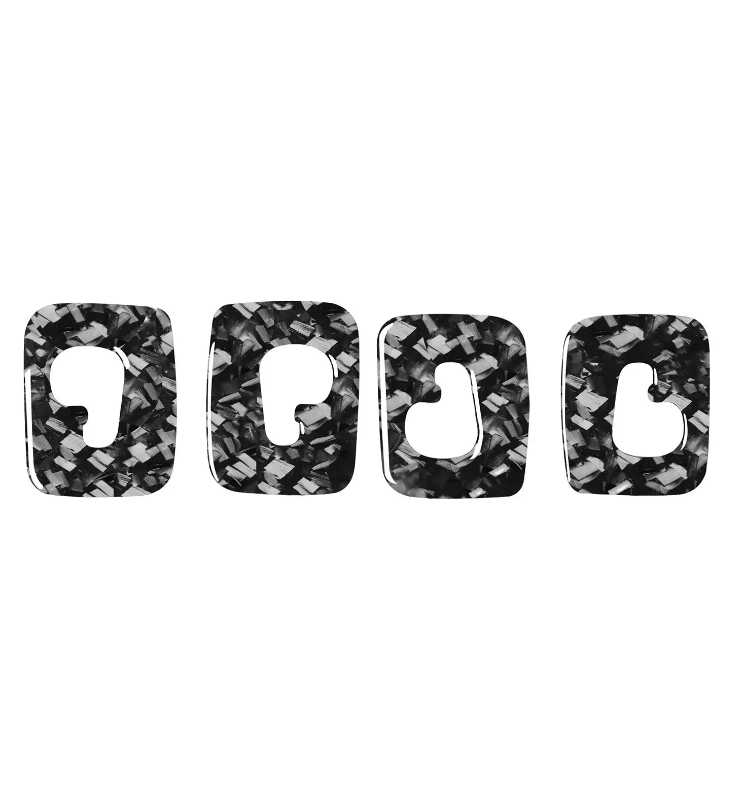 Interior Roof Top Hook Panel Cover Trim for Audi Q7 SQ7 (2016-2019) 4 x pcs