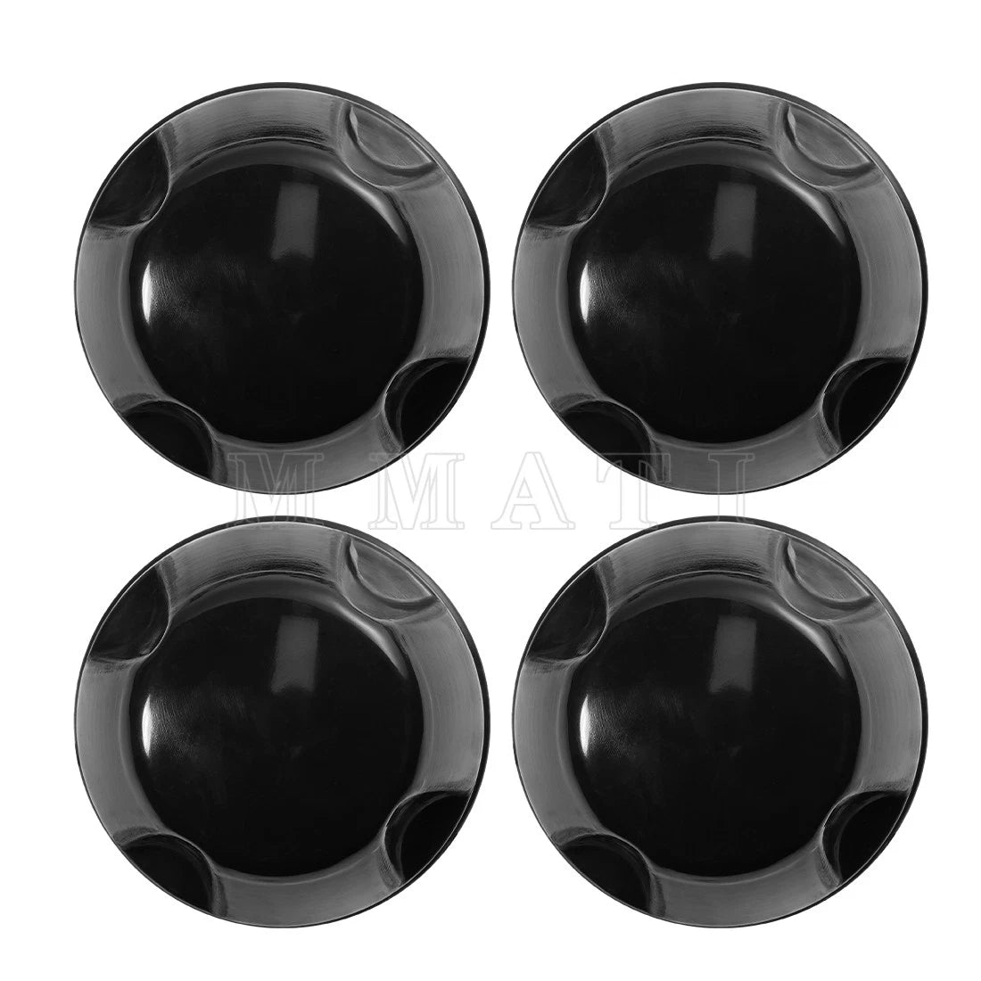 Set of 4 Rubber Wheel Caps for Yamaha Grizzly 350 400 450 600 660 (2000–2014) 5GT-2512A-00-00