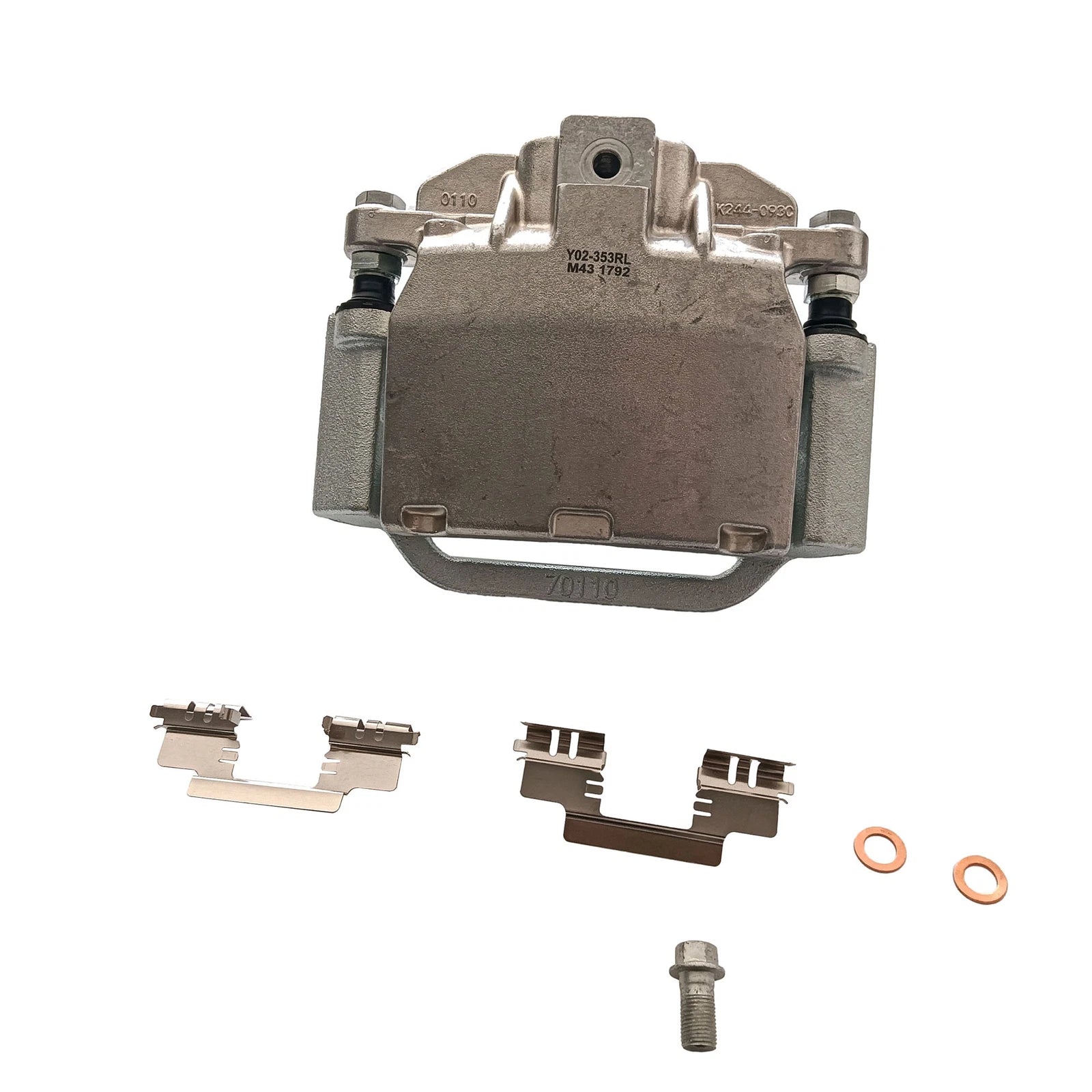Rear Left Brake Caliper for Chevrolet Silverado 1500, Sierra 1500 (2007–2018)