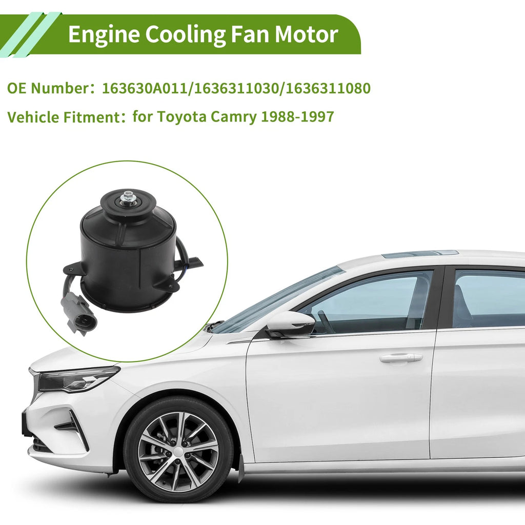 Radiator Fan Motor for Toyota Camry (1988–1997) No. 163630A011