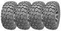 Set of 4 Wanda ATV UTV Tires 27x9R14 27x11R14 All Terrain 8PR