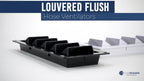 Set of 2 Louvered Ventilators for Five Oceans (13-1/4 x 4-3/4 Inch)