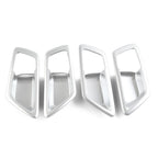 Interior Door Pull Handle Bowl Cover Trim for Toyota C-HR (2016–2023) Matte Silver