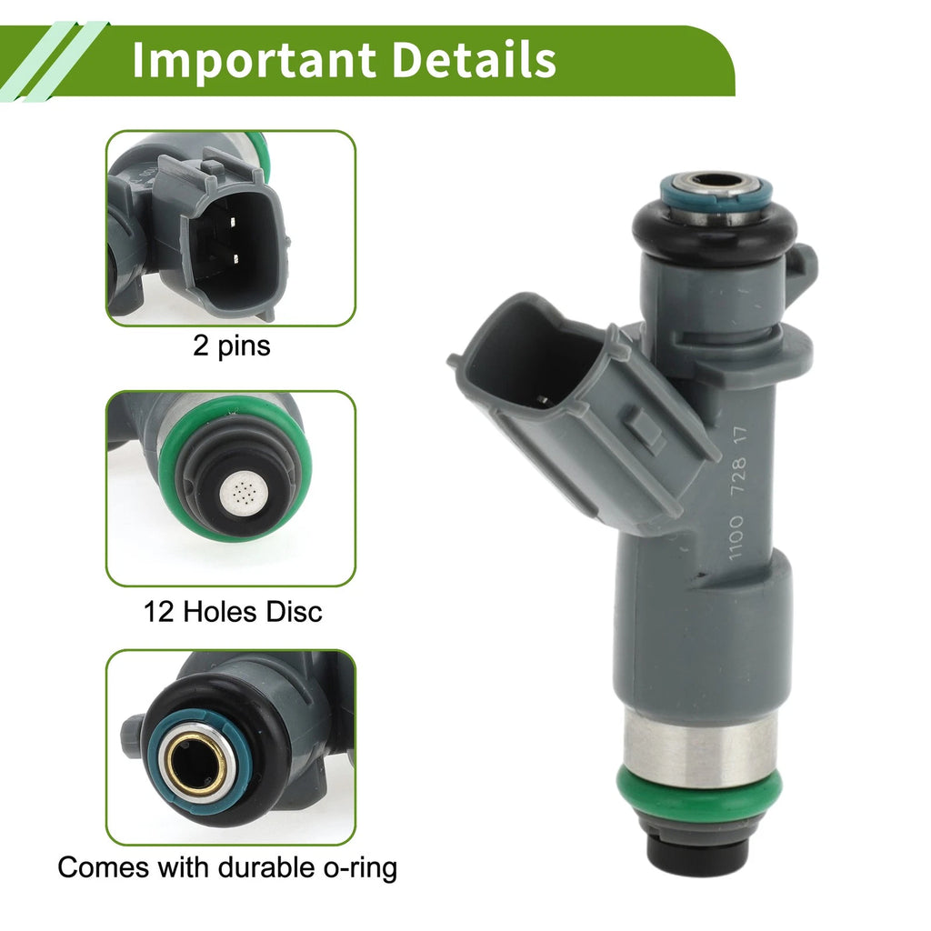 Fuel Injector No. 16450R70A01 for Honda Accord 3.5 (2008–2017)