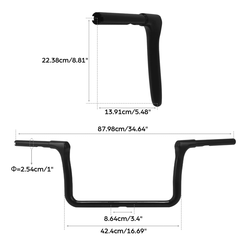 1-1/4" Ape Hanger Handlebar for Harley Street Road Glide King (2014–2023)