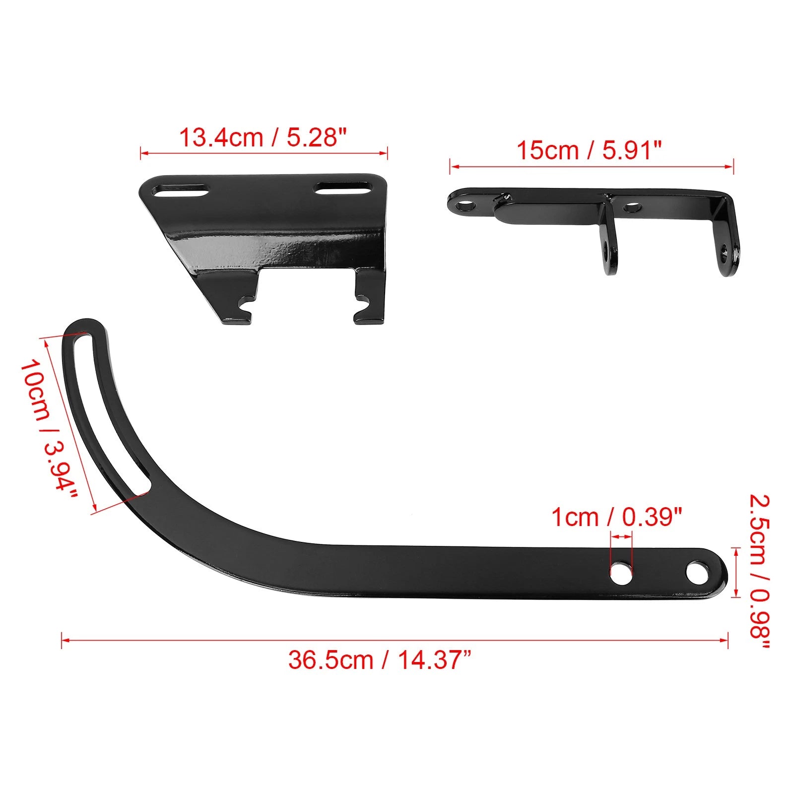 Alternator Bracket Kit for Chevy 265 283 327 SBC (1955–1968) Driver Side Black