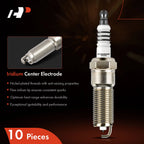 10x Iridium Platinum Spark Plugs for Dodge Viper (2008-2010, 2015-2017)