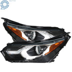 Set of 2 Halogen Headlights with LED DRL for Chevrolet Equinox (2018–2020)