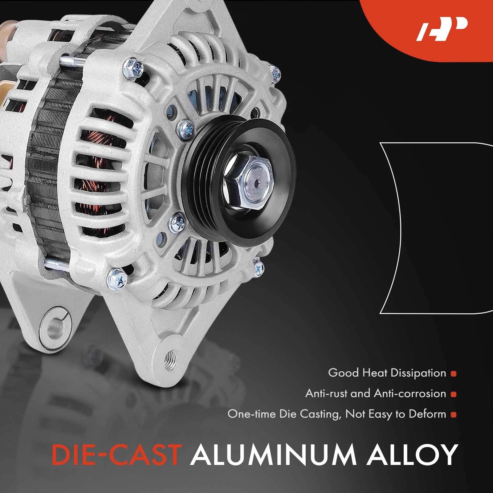 Alternator for Mazda 626, Ford Probe (1993–2002) 2.0L 80A 4-Groove
