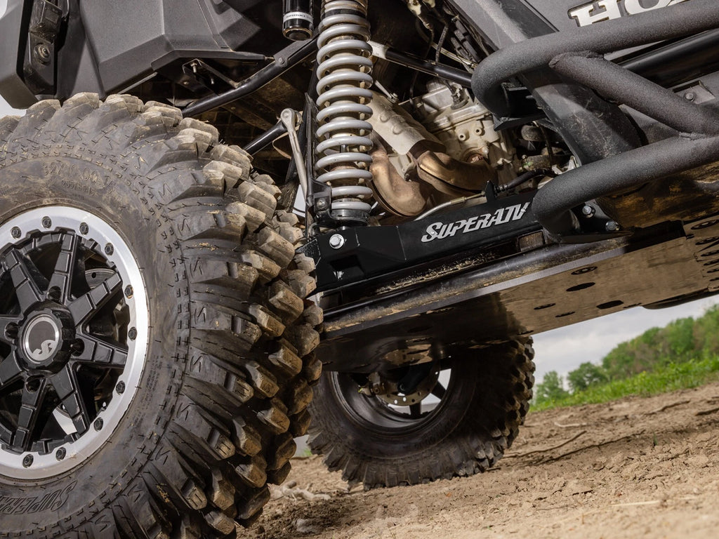 SuperATV Black High-Clearance Rear Trailing Arms for Honda Talon 1000X (2019–2023)