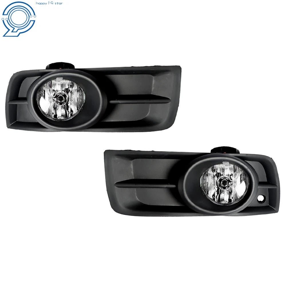 Set of 2 Chrome Bumper Fog Light Lamps for Chevy Cruze (2010–2014)