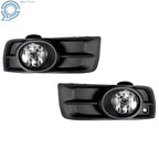 Set of 2 Chrome Bumper Fog Light Lamps for Chevy Cruze (2010–2014)