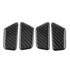 Set of 4 Inner Door Bowl Cover Trim Carbon Fiber for Chevrolet Equinox (2017–2022)
