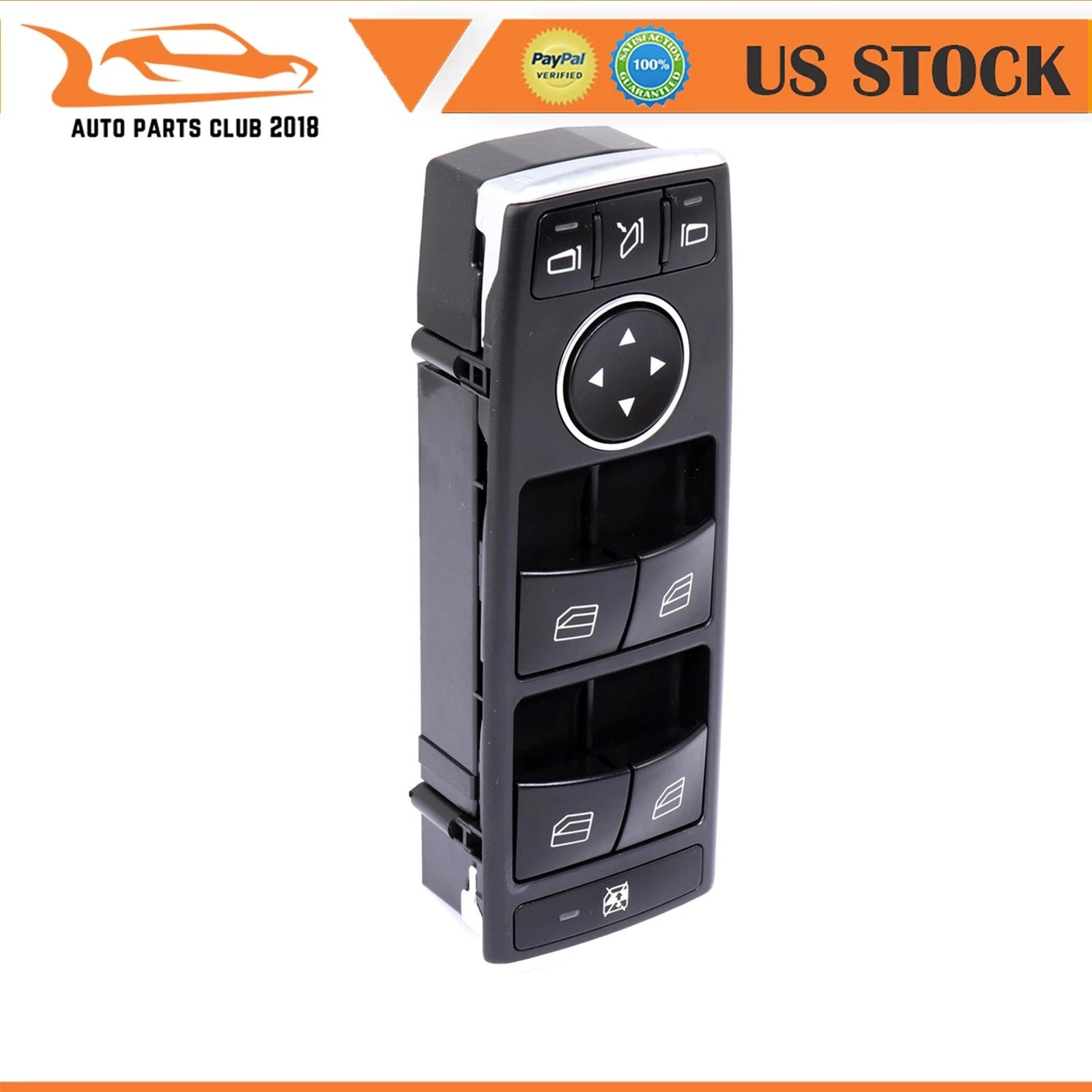 Left Window Switch for Mercedes-Benz C250 C300 C350 E350 E400