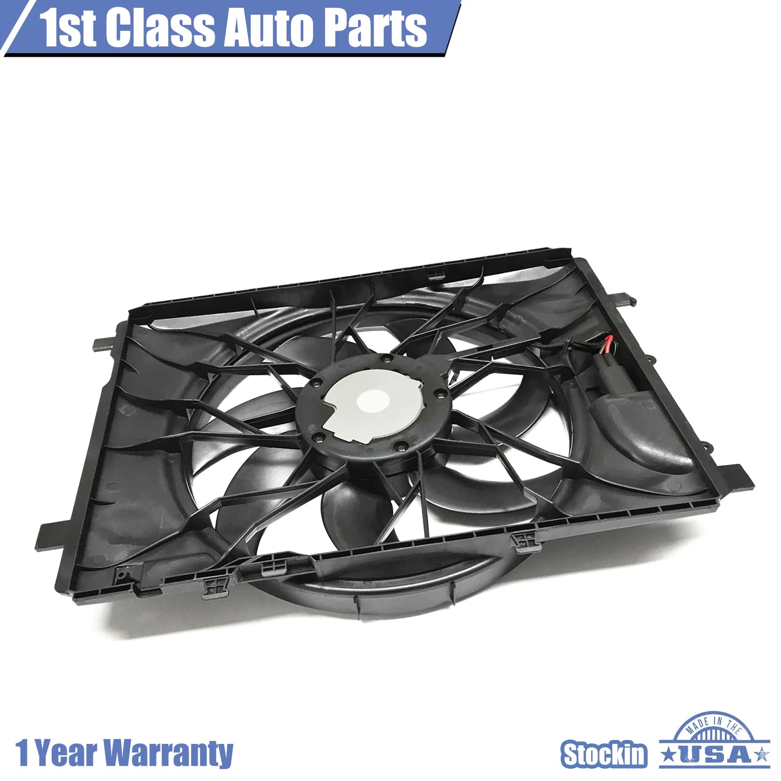 Radiator Cooling Fan for Mercedes Benz C300 GLK350 (2010–2015)