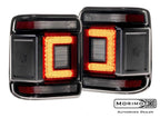 Morimoto XB LED Smoked Tail Lights Replacement for Jeep Wrangler (2018–2024)
