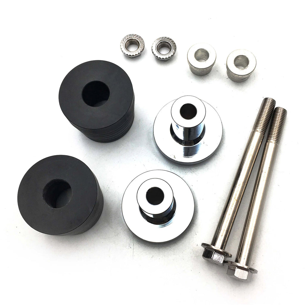 Black Motorsports Frame Slider for Suzuki GSXR600 750 (2006–2008) / Yamaha FJR1300 (2006–2011)