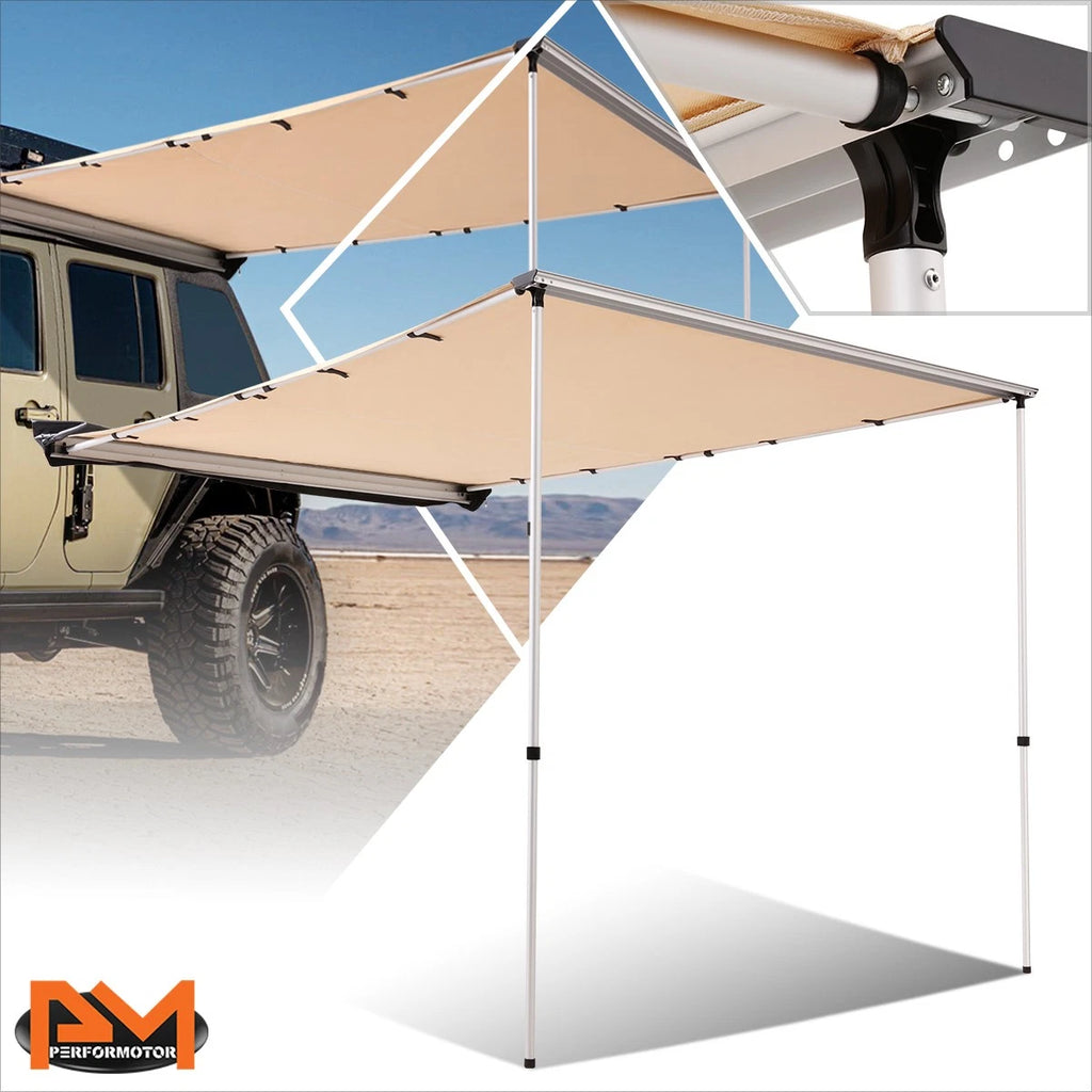 Folding Shade Awning for Outdoor Camping (6.5" L x 9.8" W)