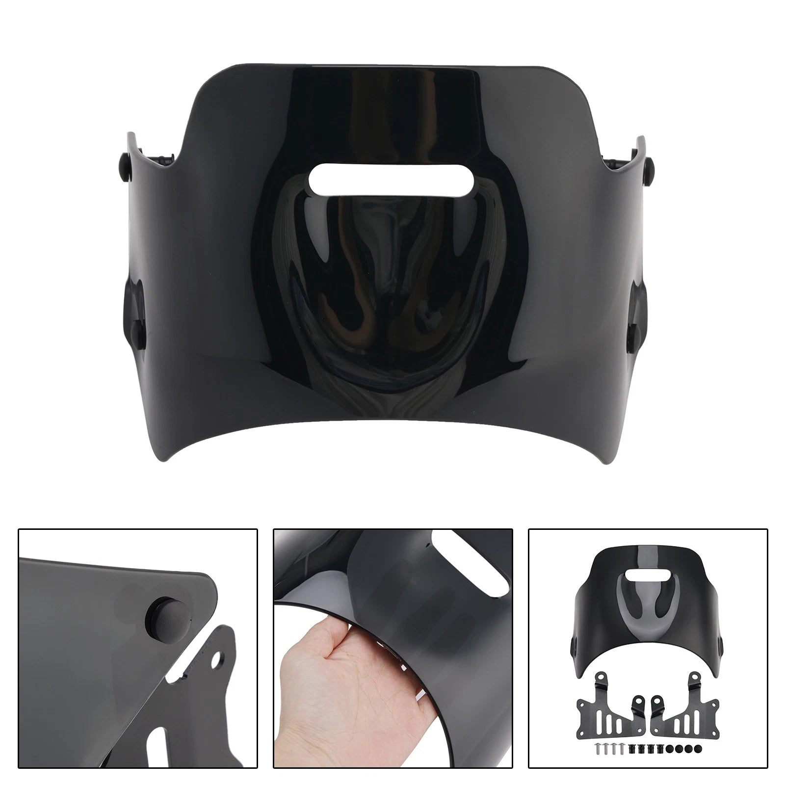 Windshield for Yamaha XSR900 (2022–2025) Black