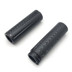 1" Handlebar Grips for Harley Softail Dyna - Smooth Matte Carbon