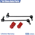 Set of 4 Front Stabilizer Sway Bar Link Bushings for Nissan Rogue (2008–2013)