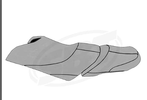 Seat Cover for Yamaha VXS (2015-2016), VX DLX (2015-2018), VX All Gray