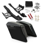 Stretched Extended Hard Saddle Bags Latch for Harley Touring Street Glide (2014–2024)