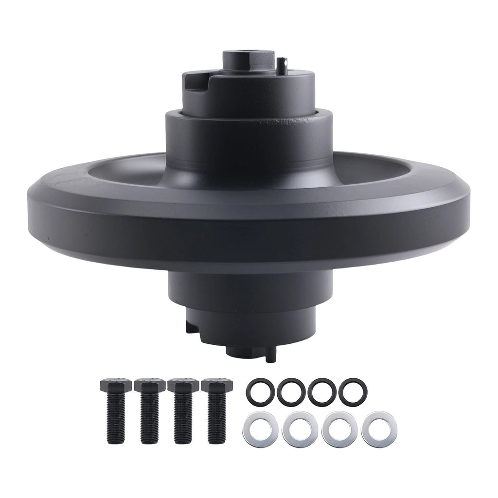 Black Steel Rear Idler Roller for Kubota SVL Series (2014–2023)
