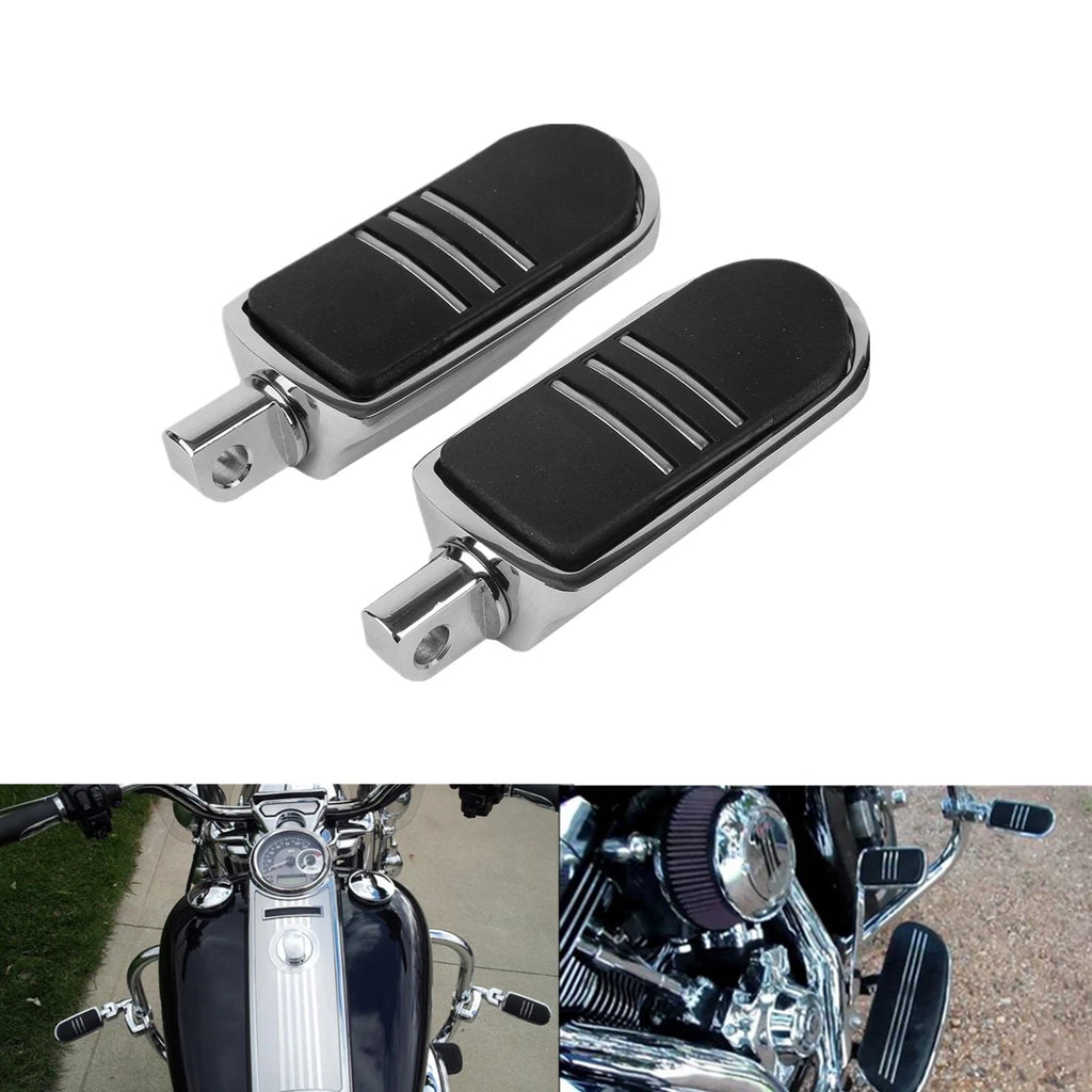 1-1/4" Highway Foot Pegs for Harley Touring Street Glide FLHX Road King FLHR (2009–2023)