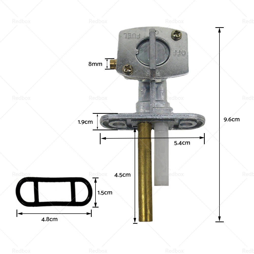 Fuel Tank Tap Switch for Yamaha XT600, WR250F, YZ400F, XT225, XVS650 (1990–2023)
