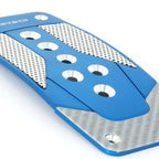 NRG Innovations PDL-450BL Aluminum AT Foot Pedal Cover Plates for