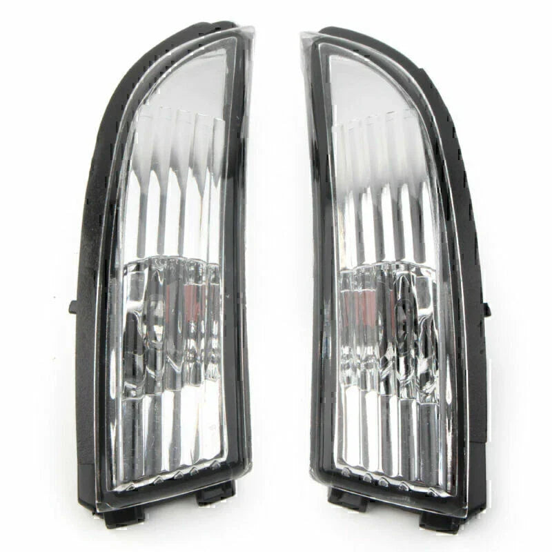 Pair Side Rear View Mirror Turn Signal Lights for Ford Fiesta (2009-2015)