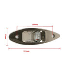 2x Red+Green Marine Boat Navigation LED Side Light Vertical Mount Lamp 12V