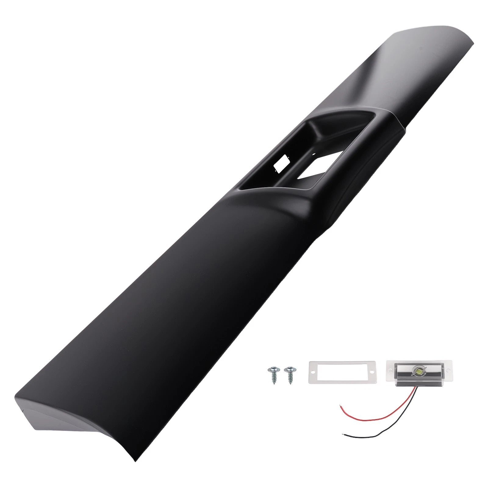Black Rear Roll Pan for Chevrolet Suburban Silverado (1992–1994) Steel