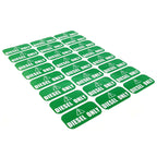 Set of 24 Diesel Only Vinyl Stickers for Trucks