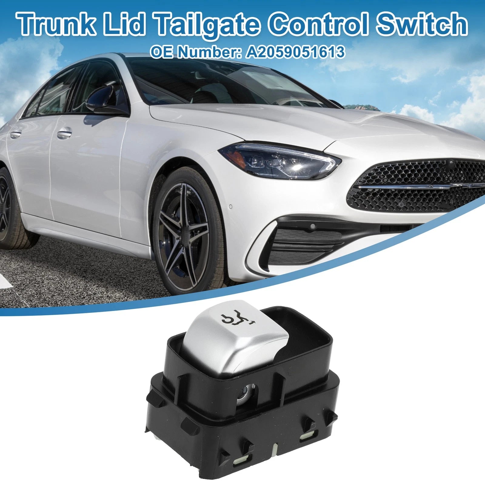 Trunk Release Switch No.A2059051613 for Mercedes-Benz C180 (2017–2018)