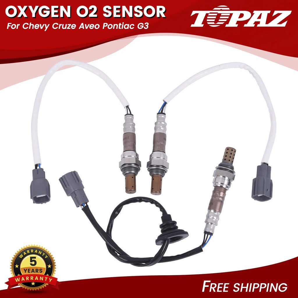 3X Oxygen O2 Sensor for Toyota Highlander Lexus RX300 (2001–2007)