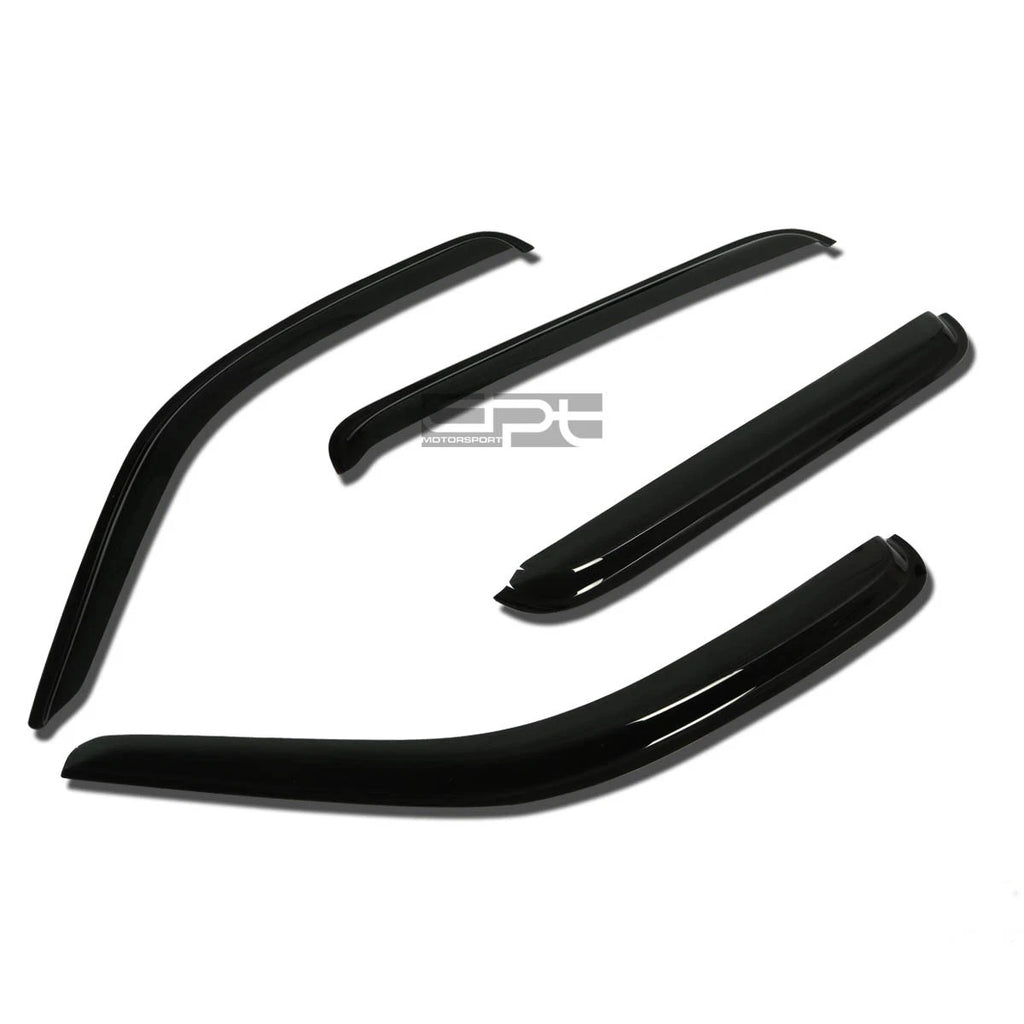 Window Visor/Wind Deflector for Jeep Liberty (2002–2007) - Smoke Tint