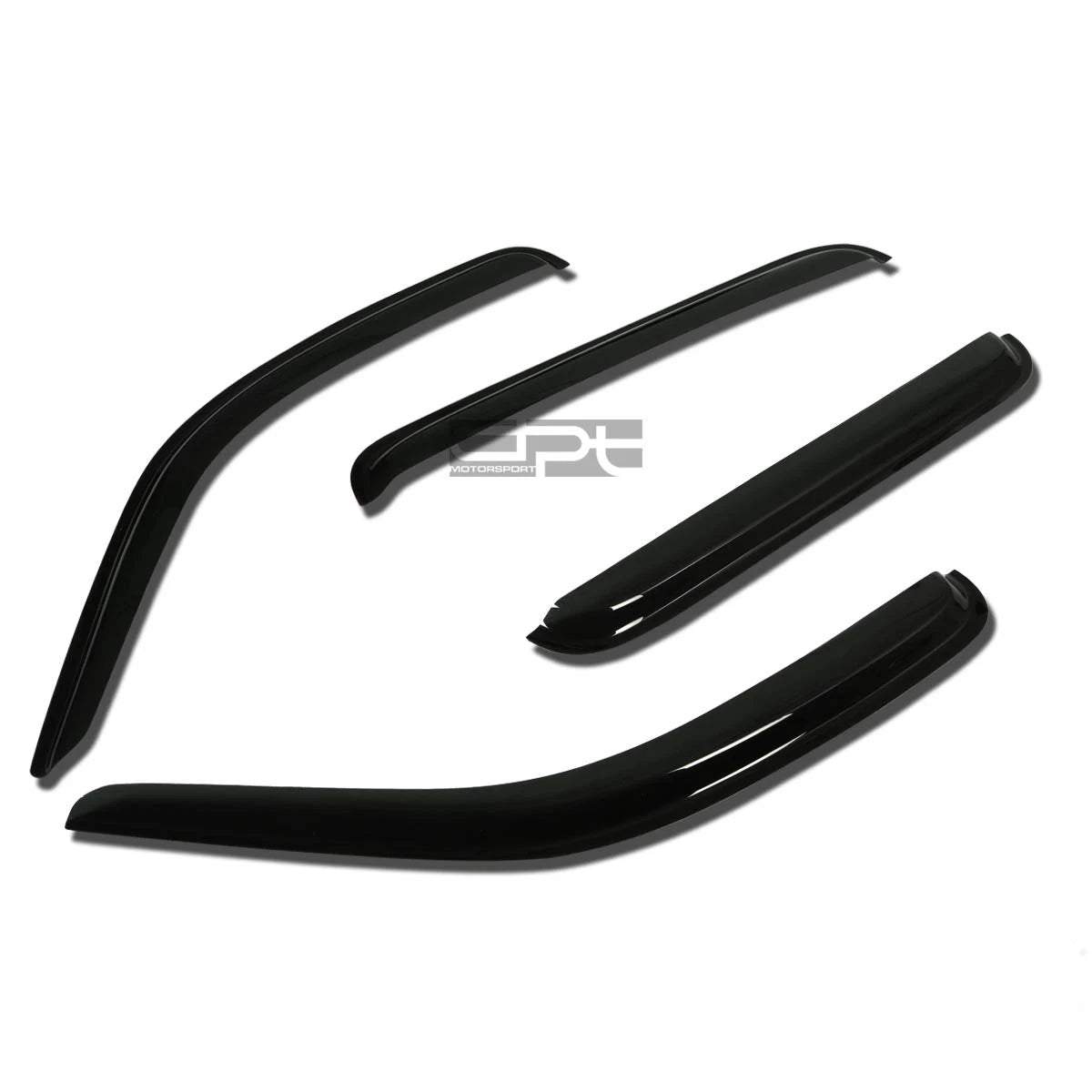 Window Visor/Wind Deflector for Jeep Liberty (2002–2007) - Smoke Tint