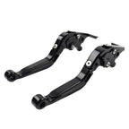 Black Extendable Brake Clutch Levers for BMW F800GS/Adventure, F800R (08-18)