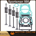 Cylinder Head Valve Spring Collet Gasket Kit for Polaris Sportsman 500 (1996–2013)