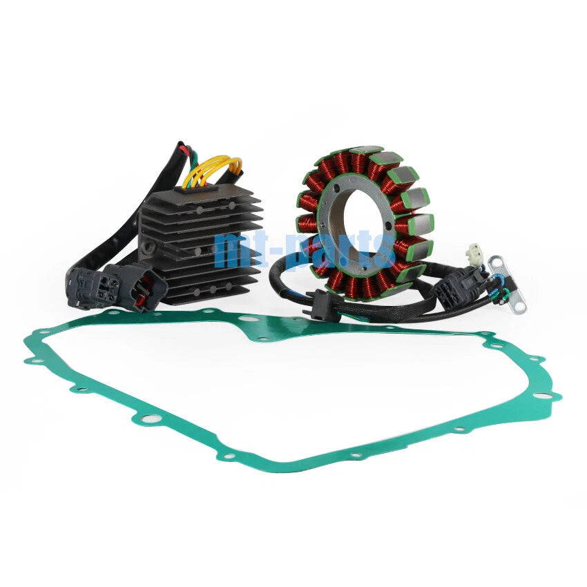 Stator Coil + Regulator Rectifier + Gasket for Kymco MXU450i (2011–2016)