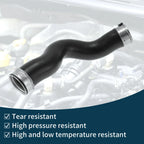 Radiator Hose for BMW X5 F15 F85 (2015–2018) No. 11618513853, Black