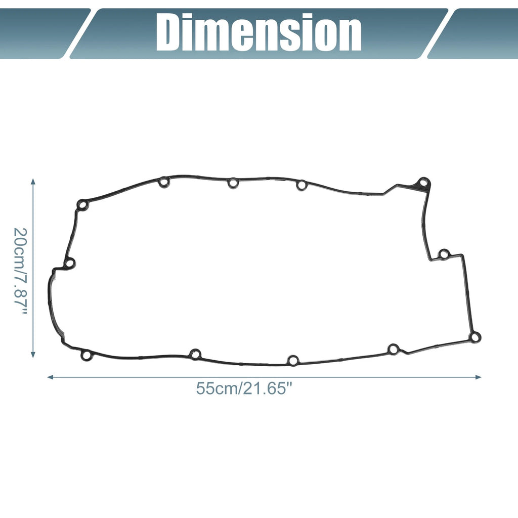 Set of 2 Engine Valve Cover Gaskets for Hyundai Tiburon (2003–2008) No. 2244123000
