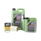 Oil Change Kit 7L Liqui Moly Molygen 5W-40 for Audi CREC/CREH