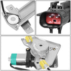 Electric Left Window Regulator w/ Motor for Dodge Dakota Durango (1998–2004)