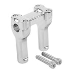Chrome 4" Handlebar Riser for Harley Dyna Street Bob Softail (2006–2023)